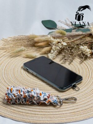 Phone-holding scrunchie